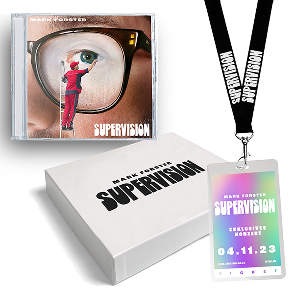 Neues Mark Forster Album SUPERVISION inkl. Konzert-Tickets bestellen